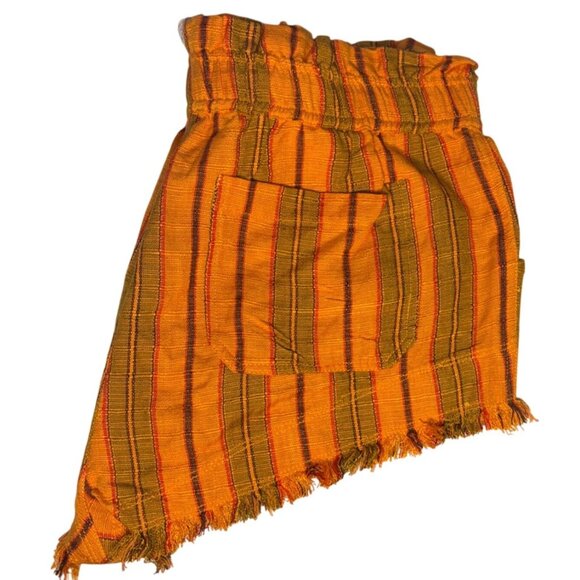 Urban Outfitters Women's Frankie Paperbag Micro Shorts Striped, Size XL NEW - Picture 10 of 16